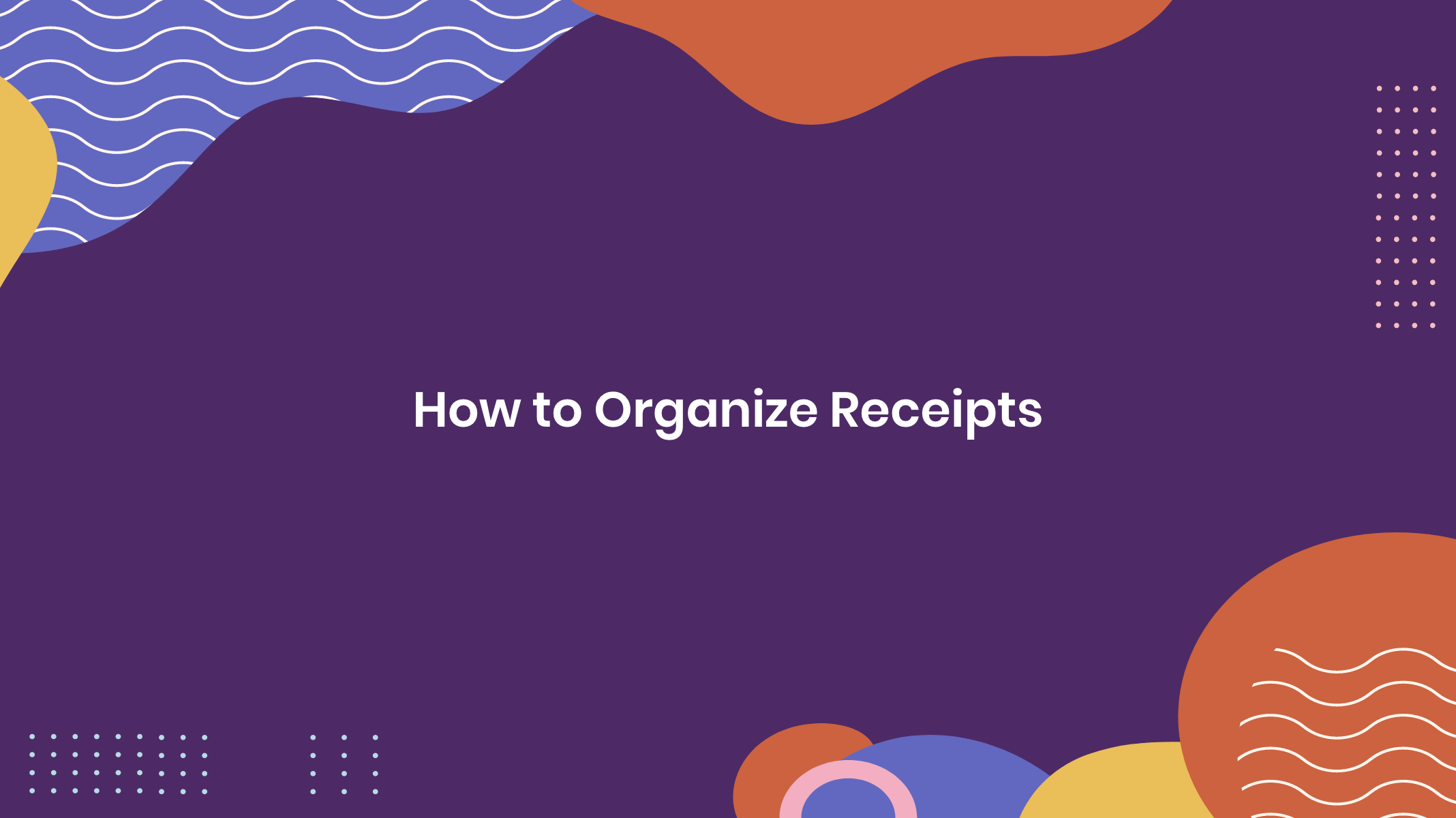 Organize Receipt